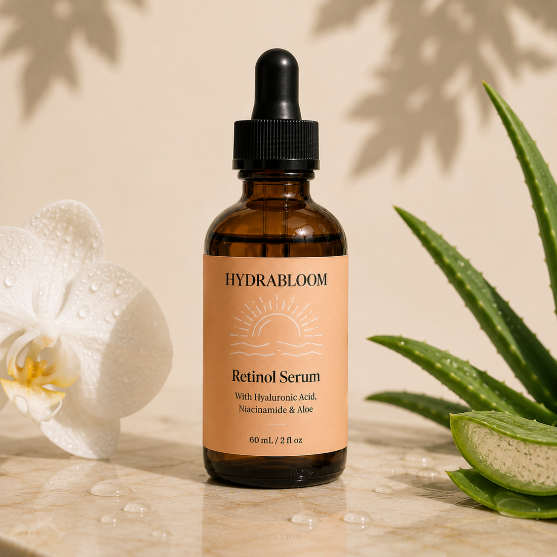 HydraBloom Retinol Renewal Serum | Anti-Aging Facial Serum